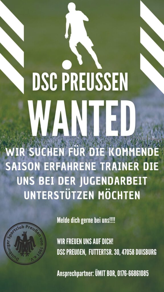 Trainer gesucht