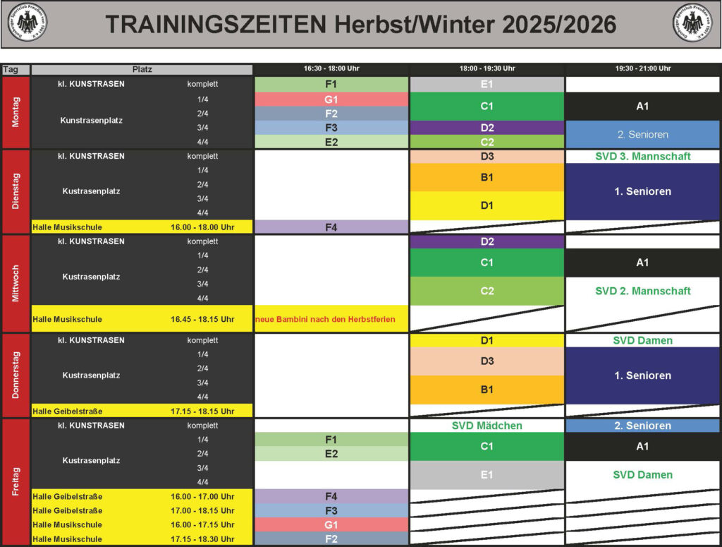 Trainingsplan Januar 2026